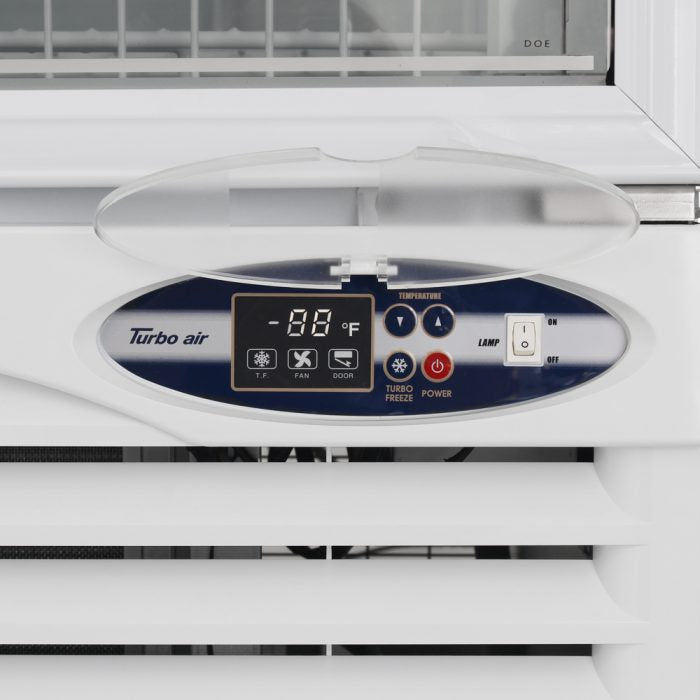 Turbo Air TGIM-23W-N 27" Indoor Ice Merchandiser w/ Bottom Mount Compressor - Glass Door, 115v - Donut-Supplies.Com