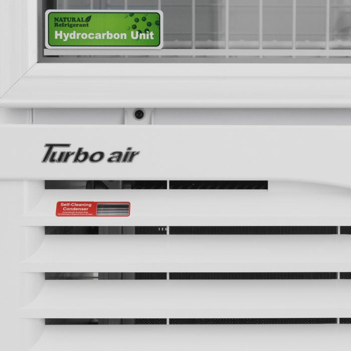 Turbo Air TGIM-23W-N 27" Indoor Ice Merchandiser w/ Bottom Mount Compressor - Glass Door, 115v - Donut-Supplies.Com