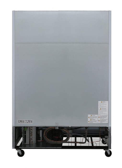 Turbo Air TGIM-49W-N 54" Indoor Ice Merchandiser w/ Bottom Mount Compressor - Glass Door, 115v - Donut-Supplies.Com