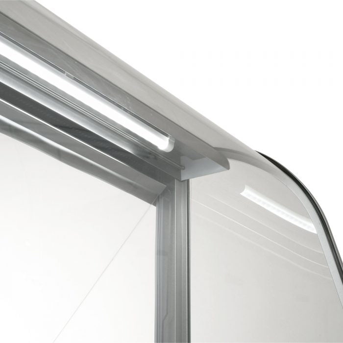 Turbo Air TIDC-91W-N 89" Stand-Alone Ice Cream Freezer w/ (16) 3 gal Tub Capacity - White, 115v - Donut-Supplies.Com