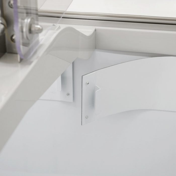 Turbo Air TIDC-91W-N 89" Stand-Alone Ice Cream Freezer w/ (16) 3 gal Tub Capacity - White, 115v - Donut-Supplies.Com