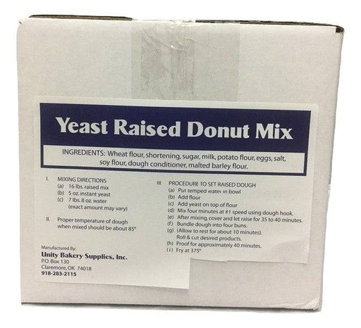 Blue Label Raised Donut Mix- -35# - Donut-Supplies.Com