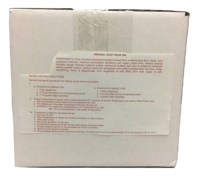 Red Label Raised Donut Mix- 35# - Donut-Supplies.Com