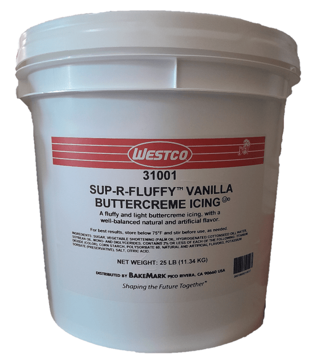 Westco Sup-R-Fluffy Vanilla Buttercreme Icing - Donut-Supplies.Com