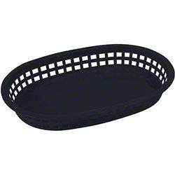 Donut/Sandwich Serving Basket-SOLD BY THE DOZEN- Black - Donut-Supplies.Com