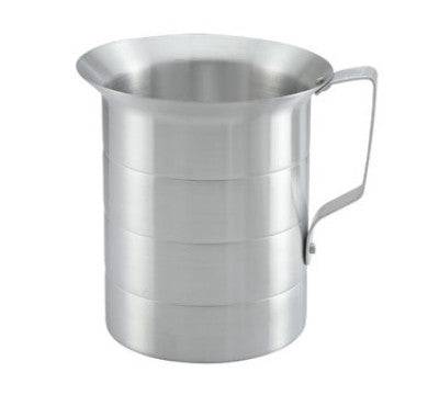 4 QUART Measuring Cup, Aluminum - Donut-Supplies.Com