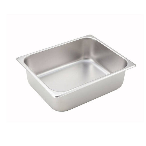 WINCO Half-Sized Steam Pan, Stainless - Donut-Supplies.Com