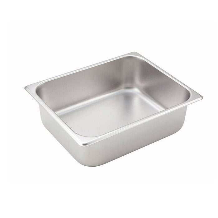 WINCO Half-Sized Steam Pan, Stainless - Donut-Supplies.Com