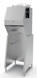 Giles FSH-2 Freestanding Ventless Recirculating Hood System with E-Size Fryer Centering Bracket for Electric Fryers, 3-Stage Filtration, 208-240V/60Hz/3PH, Application Power Receptacle - Donut-Equipment.com