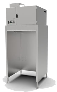Giles GVH-F Floor-Stand Ventless Recirculating Type 1 Hood System with 1PH Power Receptacle Installed in Stand, 31-3/4" Stand Width, 208-240V/60Hz/1PH - Donut-Equipment.com