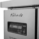 Turbo Air JUF-60-N J Series 60" Solid Door Undercounter Freezer w/ 2 Sections & Side Mounted Compressor - Donut-Supplies.Com