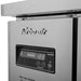 Turbo Air JUR-48S-N6 J Series 48" Narrow Depth Undercounter Refrigerator w/ 2 Sections, Solid Doors & Side Mounted Compressor - Donut-Supplies.Com