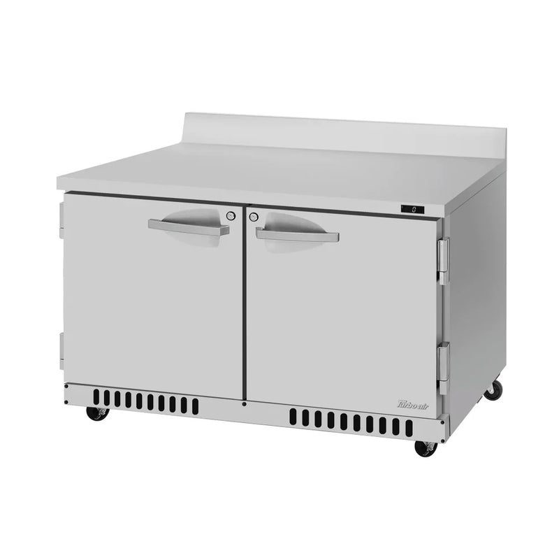 Turbo Air PWF-48-FB-N 48 1/4"W Worktop Freezer w/ (2) Sections & 2 Doors - Donut-Equipment.com