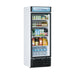 Turbo Air TGM-22RV-N6 29" TGM Series One Section Glass Door Merchandiser - (1) Right Hinge Door, White, 115v - Donut-Supplies.Com