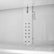Turbo Air TGM-35R-N 41" Series Two Section Glass Door Merchandiser - (2) Sliding Doors, White, 115v - Donut-Equipment.com