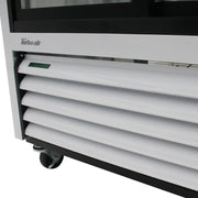 Turbo Air TGM-35R-N 41" Series Two Section Glass Door Merchandiser - (2) Sliding Doors, White, 115v - Donut-Equipment.com