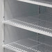 Turbo Air TGM-48RB-N 56" Series Two Section Glass Door Merchandiser - (2) Sliding Doors, Black, 115v - Donut-Supplies.Com