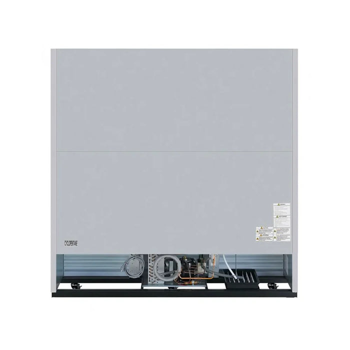 Turbo Air TGM-72RS-N 78" Series Three Section Glass Door Merchandiser - (3) Left/Right Hinge Doors, White, 115v - Donut-Supplies.Com