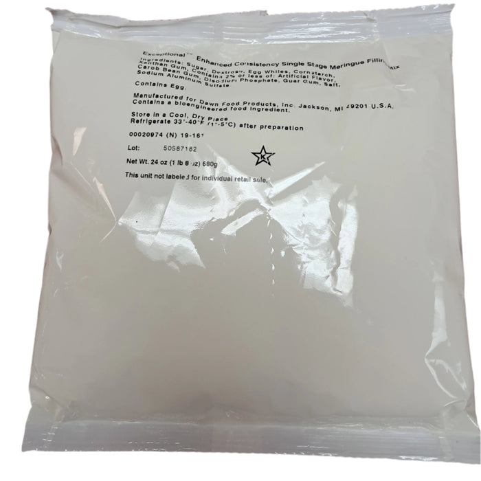 Dawn Meringue Mix 1 lb 8 oz - Donut-Supplies.Com