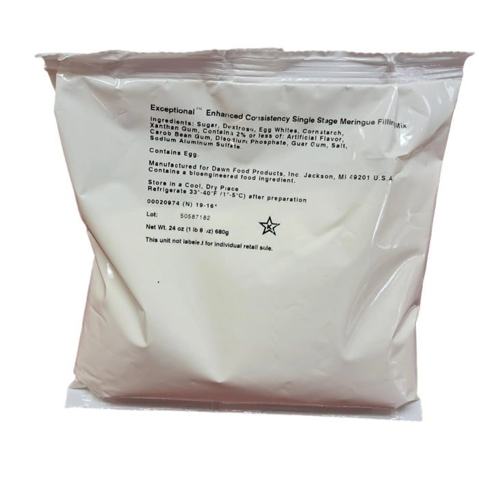 Dawn Meringue Mix 1 lb 8 oz - Donut-Supplies.Com