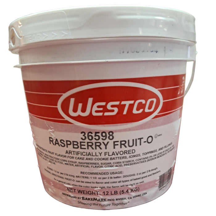 Westco Raspberry Fruit-O Concentrate Icing Fruit