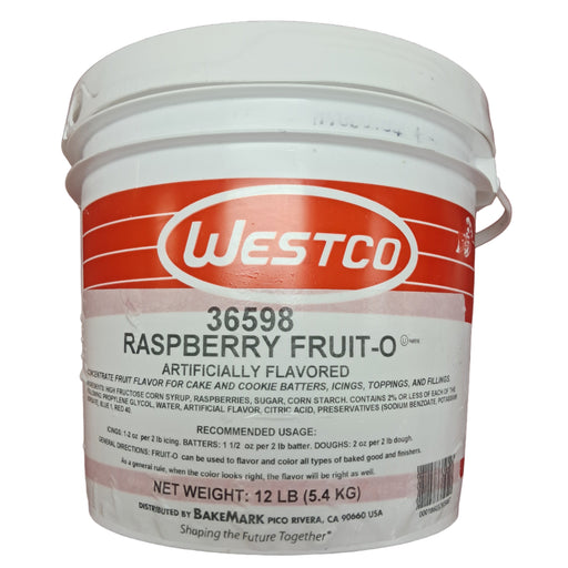 Westco Raspberry Fruit-O Concentrate Icing Fruit - Donut-Supplies.Com
