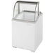 Turbo Air TIDC-26W-N 26" Stand Alone Ice Cream Freezer w/ 4 Tub Capacity - White, 115v - Donut-Supplies.Com