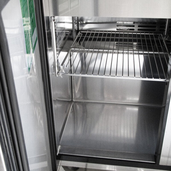 Turbo Air TST-60SD-24-N 60" 2 Door Mega Top Refrigerated Sandwich Prep Table - Donut-Equipment.com