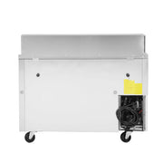 Turbo Air JST-48-N 48" 2 Door Side Mount Compressor Refrigerated Sandwich Prep Table - Donut-Equipment.com
