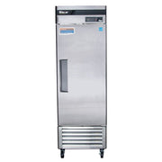 Turbo Air TSR-23SD-N6 Super Deluxe 27" Bottom Mounted Solid Door Reach-In Refrigerator with LED Lighting - Donut-Equipment.com