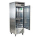 Turbo Air TSR-23SD-N6 Super Deluxe 27" Bottom Mounted Solid Door Reach-In Refrigerator with LED Lighting - Donut-Supplies.Com