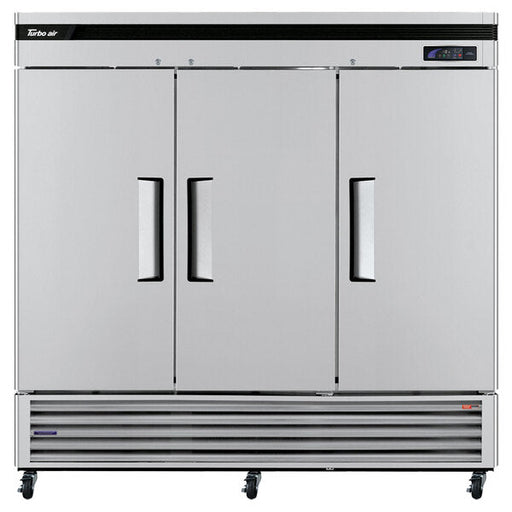 Turbo Air TSF-72SD-N Super Deluxe 82" Solid Door Reach-In Freezer with LED Lighting - Donut-Equipment.com