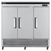 Turbo Air TSF-72SD-N Super Deluxe 82" Solid Door Reach-In Freezer with LED Lighting - Donut-Equipment.com