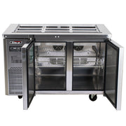 Turbo Air JBT-48-N 47" Stainless Steel Refrigerated Buffet Display Table - Donut-Equipment.com