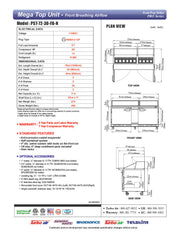 Turbo Air PST-72-30-FB-N 72 5/8" PRO Series Mega Top Sandwich/Salad Prep Table w/ Refrigerated Base - Donut-Equipment.com