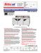 Turbo Air Super Deluxe TST-72SD-N-CL 72" 3 Door Refrigerated Sandwich Prep Table with Clear Lid - Donut-Equipment.com