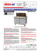 Turbo Air MST-48-18-N M3 Series 48" 2 Door Mega Top Stainless Steel Refrigerated Sandwich Prep Table - Donut-Equipment.com