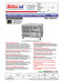 Turbo Air PUR-48-G-N 48 1/4" W Undercounter Refrigerator w/ 2 Sections & 2 Glass Doors - Donut-Equipment.com