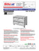 Turbo Air TUF-48SD-D4-N 48 1/4" W Undercounter Freezer w/ 2 Sections & 4 Drawers - Donut-Supplies.Com