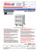 Turbo Air TUR-28SD-D2-FB-N 27 1/2" W Undercounter Refrigerator w/ 1 Section, 2 Drawers & Front Breathing - Donut-Supplies.Com
