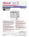 Turbo Air MUF-36-N 36 1/4" W Undercounter Freezer w/ 1 Section & 2 Solid Doors - Donut-Supplies.Com