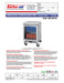 Turbo Air MUR-20SG-N6 M3 Series 20" Shallow Depth Undercounter Refrigerator w/ 1 Section & 1 Glass Door - Donut-Supplies.Com