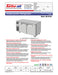 Turbo Air JUR-60-N6 J Series 60" Solid Door Undercounter Refrigerator w/ 2 Sections & Side Mounted Compressor - Donut-Supplies.Com