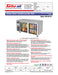 Turbo Air JUR-60-G-N J Series 60" Glass Door Undercounter Refrigerator w/ 2 Sections & Side Mounted Compressor - Donut-Supplies.Com