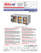 Turbo Air JUR-72-G-N J Series 72" Glass Door Undercounter Refrigerator w/ 3 Sections & Side Mounted Compressor - Donut-Supplies.Com