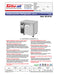 Turbo Air JUR-36S-N6 J Series 36" Narrow Depth Undercounter Refrigerator w/ 1 Section, 2 Solid Doors & Side Mounted Compressor - Donut-Supplies.Com