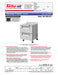 Turbo Air TWF-28SD-D2-N 27 1/2" Super Deluxe Worktop Freezer w/ (1) Section, 2 Drawers - Donut-Supplies.Com