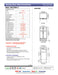 Turbo Air TGM-35SDH-N 39 1/2" White Super Deluxe Two Section Glass Door Merchandiser – (2) Left/Right Hinge Doors, 115v - Donut-Supplies.Com
