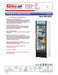 Turbo Air TGM-14RV-N6 24" Glass Door Merchandiser Refrigerator – One Section, Swing Door, LED Interior Lighting, 115v - Donut-Supplies.Com