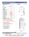 Turbo Air TGM-22RVB-N6 29" TGM Series One Section Glass Door Merchandiser - (1) Right Hinge Door, Black, 115v - Donut-Supplies.Com